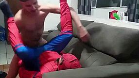 Dirty Gay Troca Troca With Halloween Fantasy