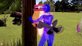 Serena and Bea Saito in Pokémon hentai adventure