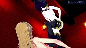 Phara Suy�f And Leiur Dar�him And Kaede Kagayama Intense Futanari Sex - Symphogear & Non Non Biyori Hentai