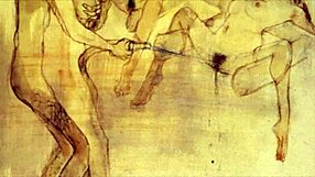 vintage erotic anime illustration