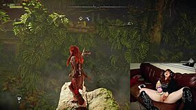 Gamer Slut Forgets Cam On While Teasing Huge Socks