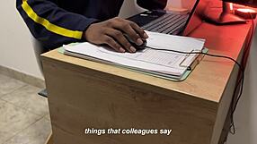 I Convince the Shy Security Guard to Shoot a Porn Video That Goes Wrong