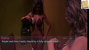 Hey, that teen's fucking her stepmother and wife in the bedroom.