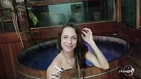 Gozando no ofurô com surpresa no final - vlog da venus 4 - venusss model