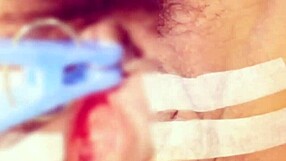 sucking and pinching the clitoris