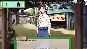 Fucking Samui's huge boobs in Jikage Rising Arc 2 Episode 9