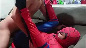 Dirty Gay Troca Troca With Halloween Fantasy