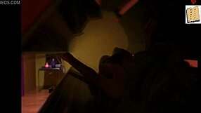 Hey, that teen's fucking her stepmother and wife in the bedroom.