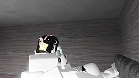 ผีในคอนโด Roblox เย็ดกันสุดป่าด้วยความเร่าร้อนแบบอนิเมชั่นหลอนๆ