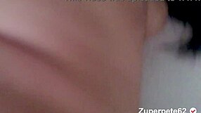 Sexy Stepsister Crystal Touches Her Body Sensually