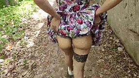 Intense Public Blowjob From Beauty In Dress, Cumshot On Ass