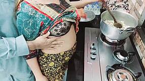 my indian wife’s tight ass drilled while she cooks, hear her moans