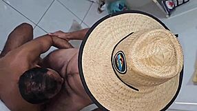 Met chubby fisherman and married guy who ate gay ass, cum on face