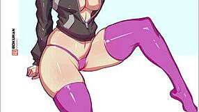 D.Va Overwatch Hentai Compilation Is So Hot