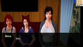 Kinky Anime Family Explores Big Monster Cock Action