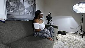 Chloe Leone in casting interview for role