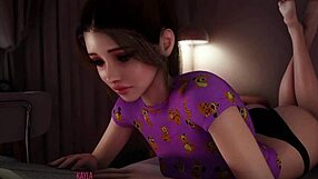 Lucky dude shares bed with tight pussy stepsis in Desirium 05.