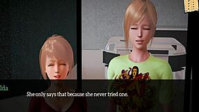 Blonde anime girl gets erotic ass in 3D hentai!