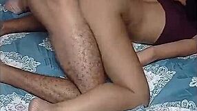 latina brunette enjoys a relaxing oral session with big cock in her mouth.