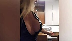 Blasted Hotwife Bare as Condom Comes Off