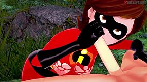 Elastigirl Fucking Hard in Secret Mission Full Movie Fantasy