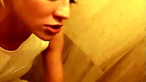 nasty couple caught fucking in public toilet