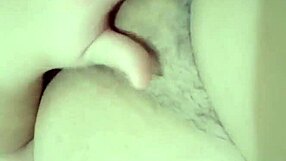 Brazilian amateur sits on vibrator front and back, warning of orgasm in custom video part 3.