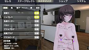 sereka-san exposes under naked coat without getting caught.