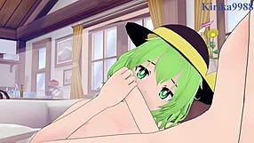 Koishi Komeiji y Nitori Kawashiro en acción creampie salvaje - Hentai Touhou Project