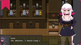 Why is the witch stripping in the men's bathroom