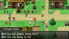 Redhead girl saves boy from bandits in nasty curses part 1