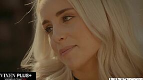 Vixenplus sexy blonde gets drilled by step brother outdoors