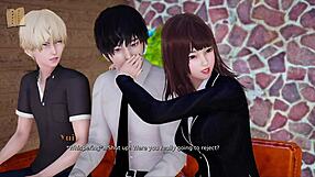 My real desire 9 explores cartoon anime fantasies