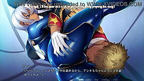 I-I got hypnotized by the big-breasted military dominatrix in scene 11!