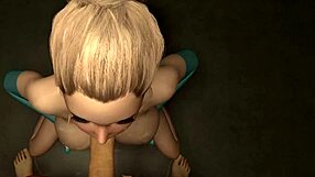 Busty Blonde Deepthroats Big Cock POV