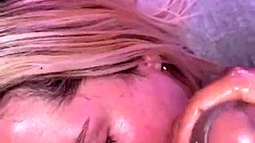 i'm obsessed with deepthroating as a blonde slut for 10 minutes