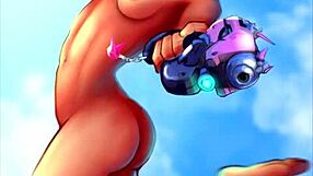 D.Va Overwatch Hentai Compilation Is So Hot