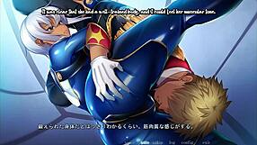 I-I got hypnotized by the big-breasted military dominatrix in scene 11!