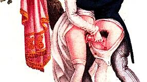 Vintage Erotic Drawings Showcase Retro Sensual Art in Detailed Sketches