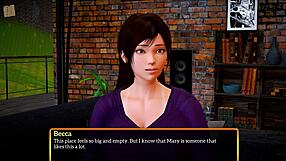 My new family features big tits milf brunette in anime hentai cartoon scene.