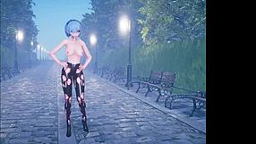 omg, cute anime girl dancing then getting totally fucked! 😍 part 2