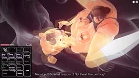 blonde girl is having alot of fun 2