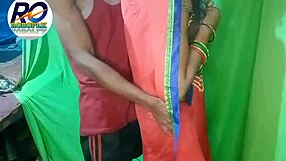 Desi Aunty's Wild Doggy Style Anal