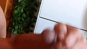 Chubby Latino gays dive into oral and bareback action with thick cum in mouth.