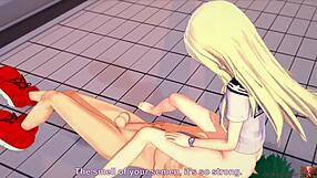 Hell Yeah, Pool Fuck with Cute Blonde in Koikatsu Hentai!