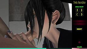 twin succubus sucks monster cock ep 13