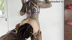 princesa tatuada sexy came to training session with damilvvs