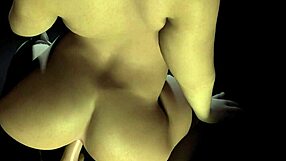 hot milf can’t stop humping plastic dick in wild anime scene