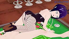 Mitsuki Bakugo, Kyoka Jiro, and Izuku Midoriya in Bunny Girl Intense 3D Action