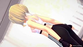 Sweaty Spider Gwen After Exercise Wants To Lick A Cock For Rest